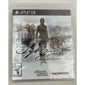 Syberia Collection PS3 Complete (PlayStation 3, 2015)  Brand New Sealed